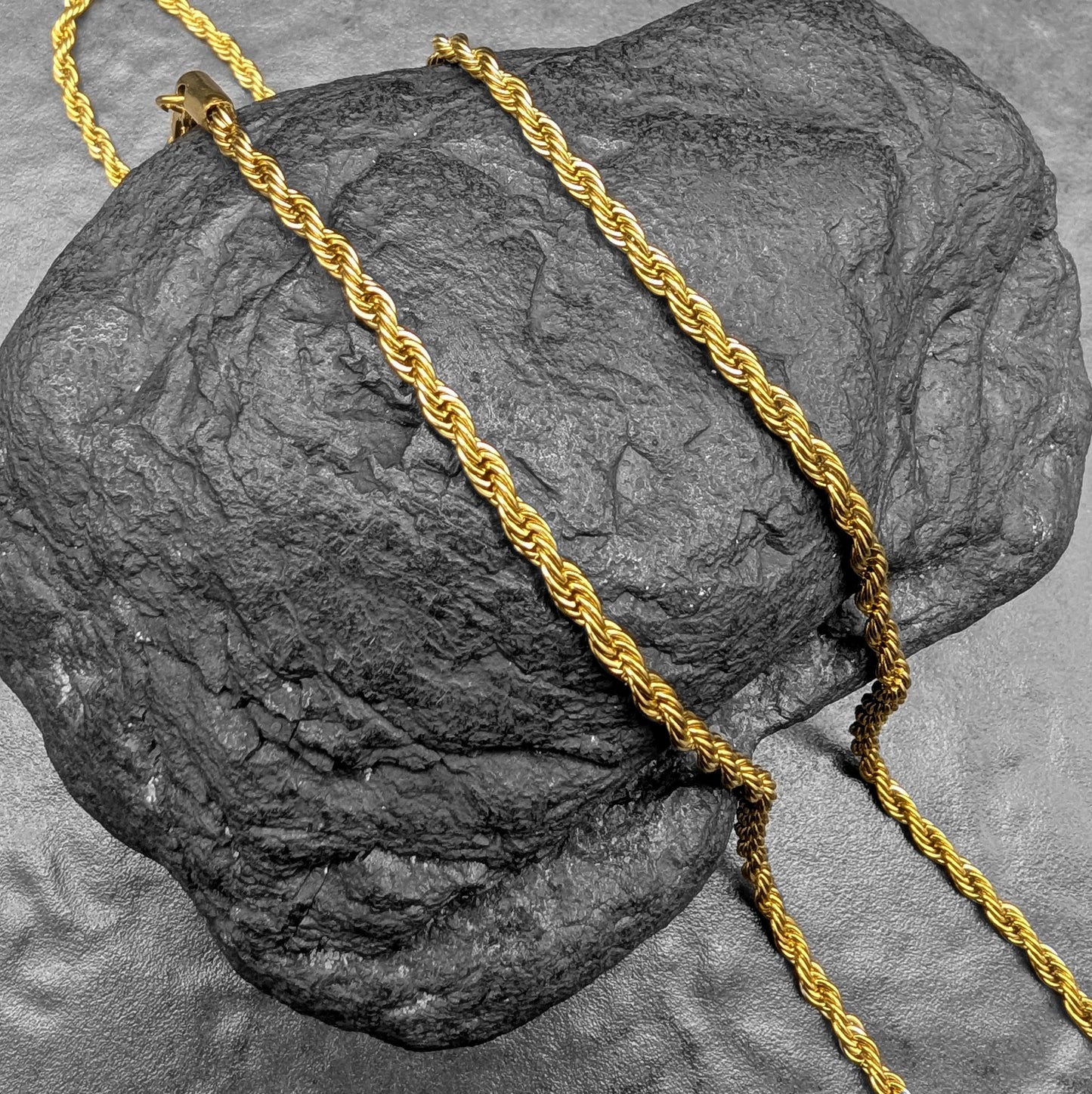 Thin Gold Rope Chain