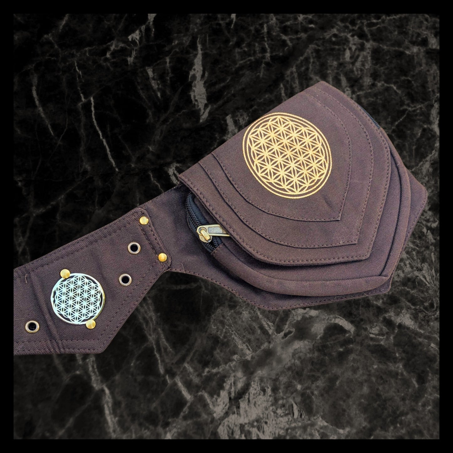 Flower of Life Large Beltbag