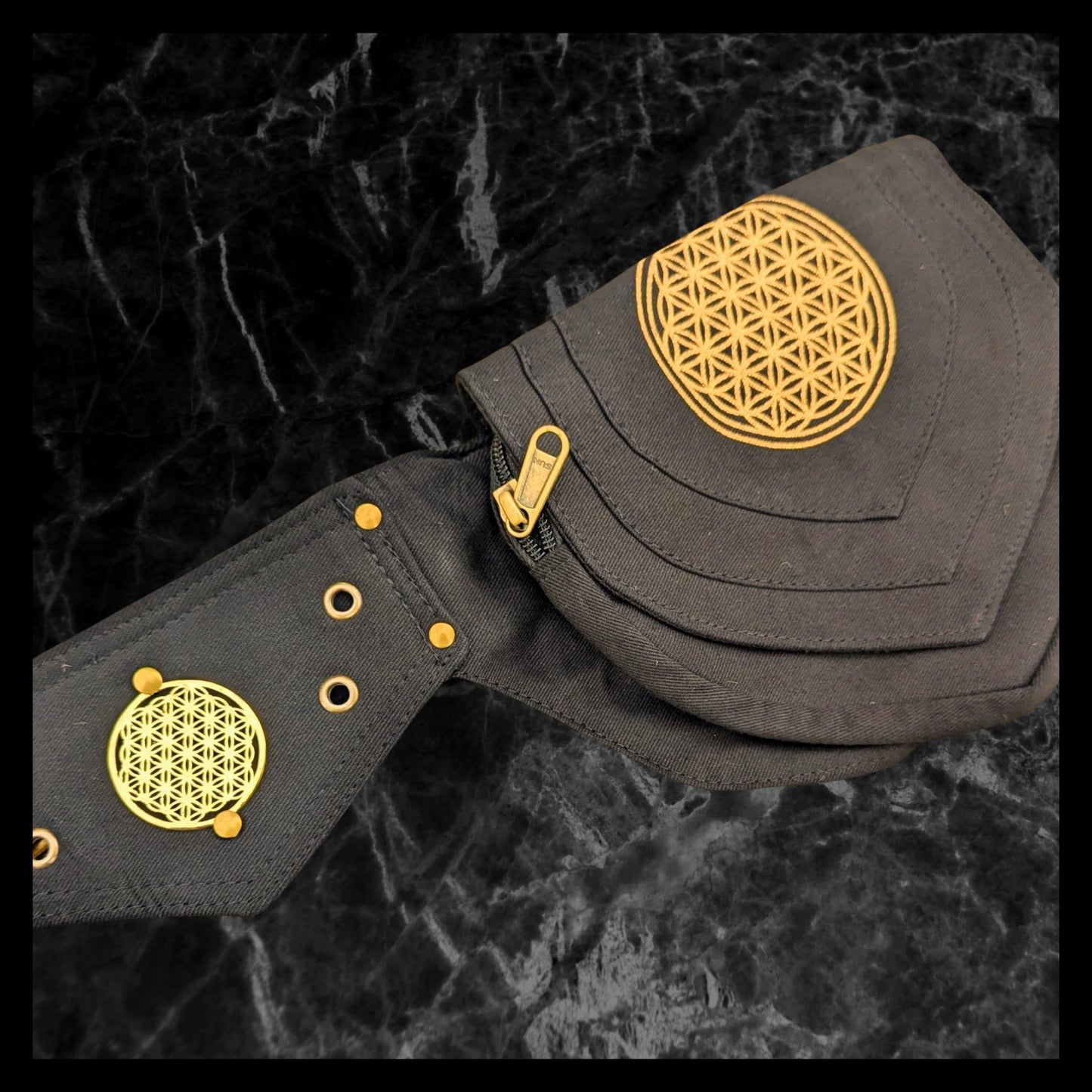Flower of Life Large Beltbag