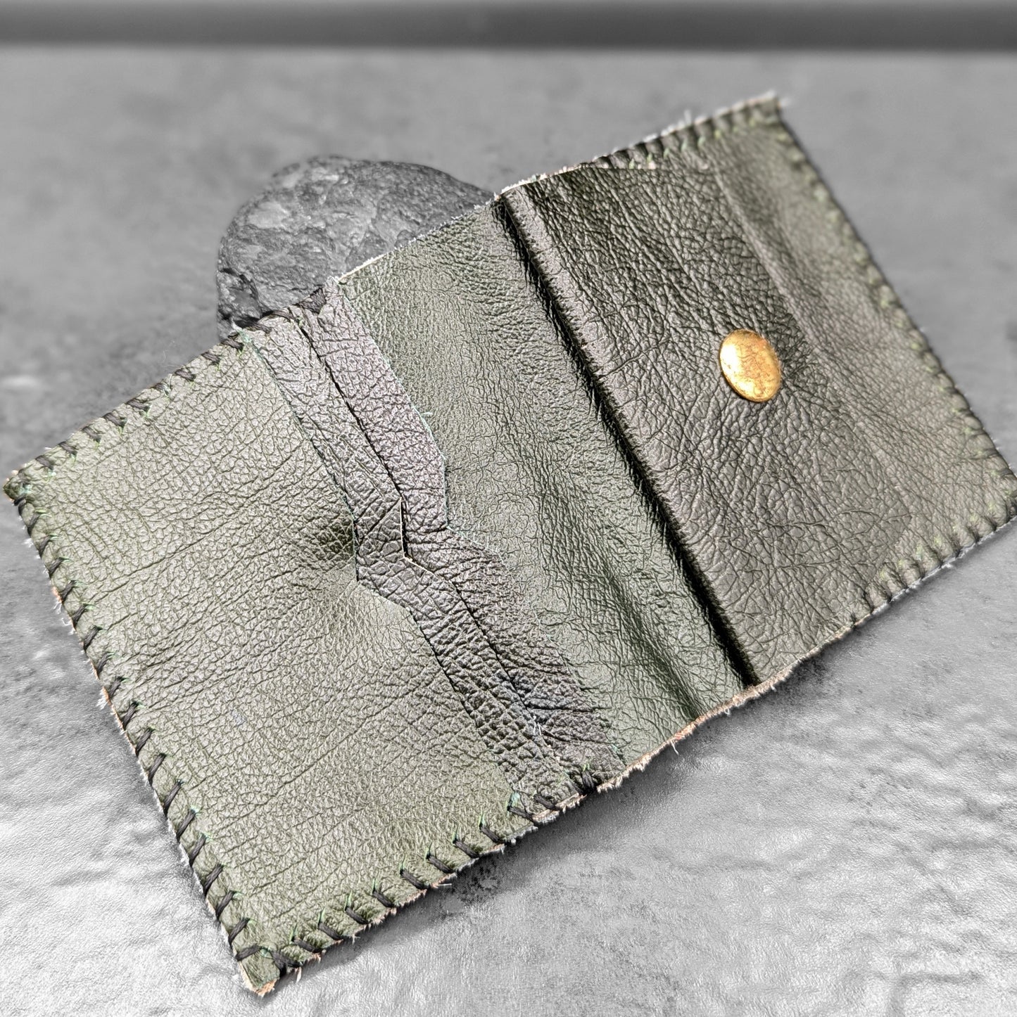 Green Folding Wallet