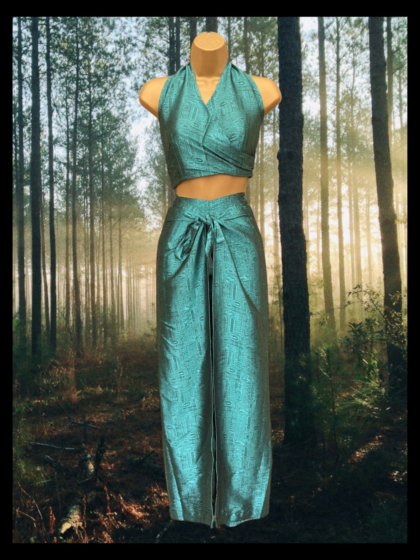 Silk Two-Piece Set