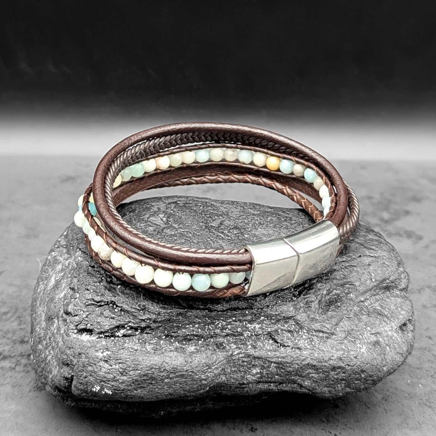 Agate Brown Leather