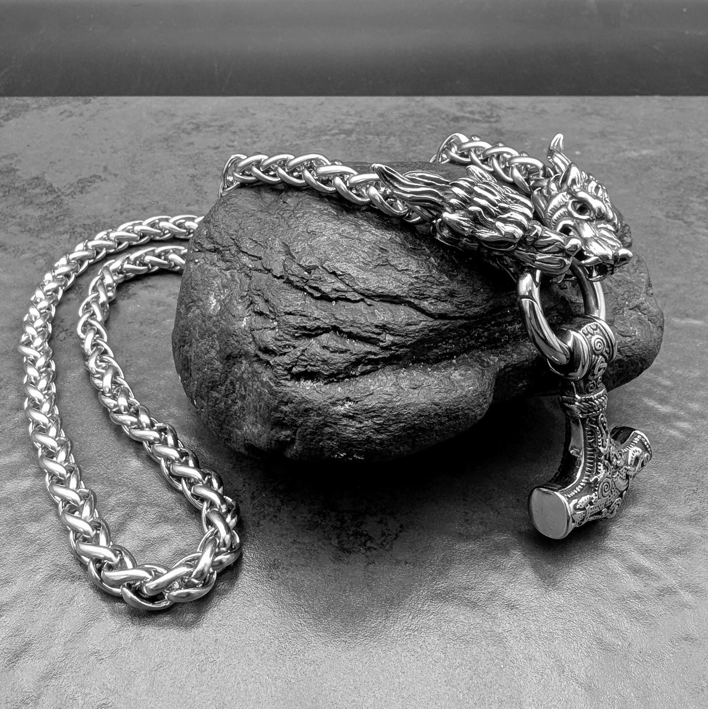 Double Dragon Spiga Snake Chain