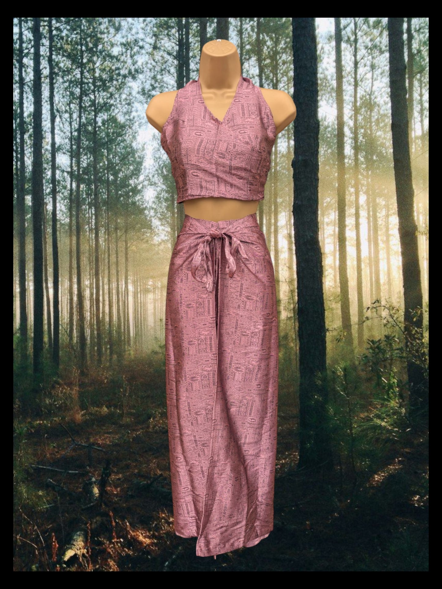 Silk Two-Piece Set