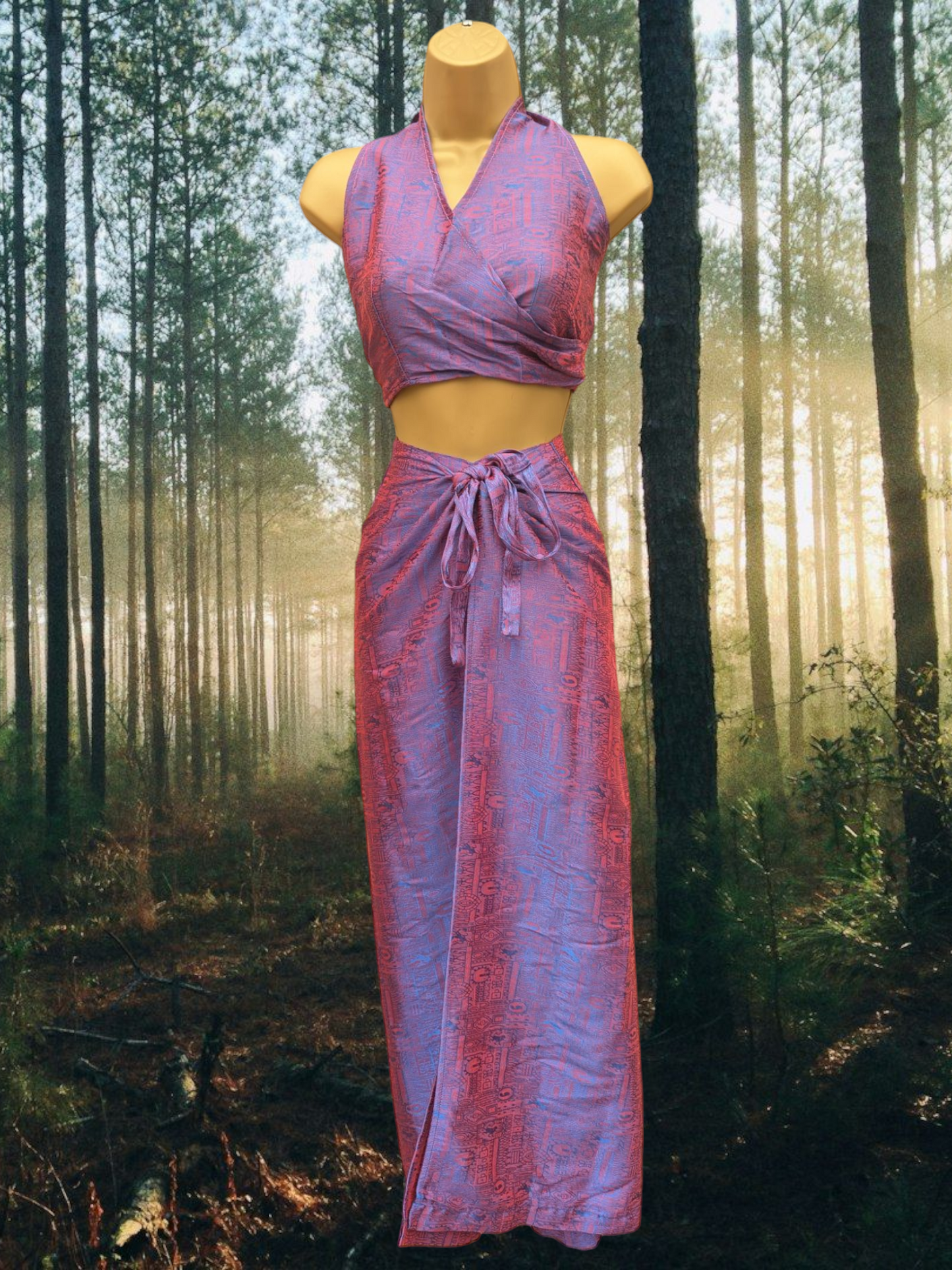 Silk Two-Piece Set