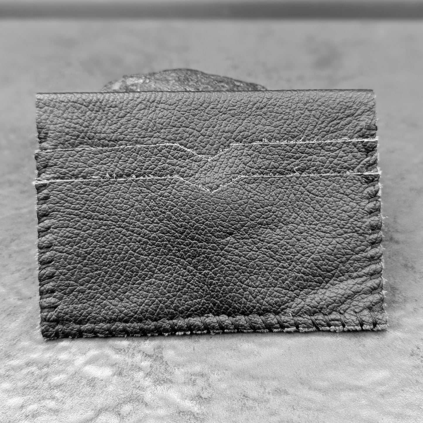 Matt Black Compact Wallet