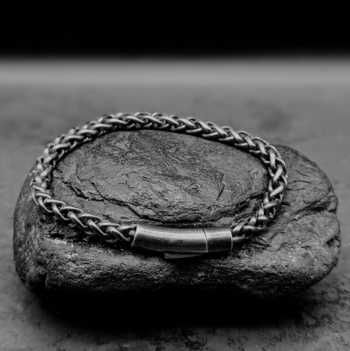 Gun Metal Snake Chain