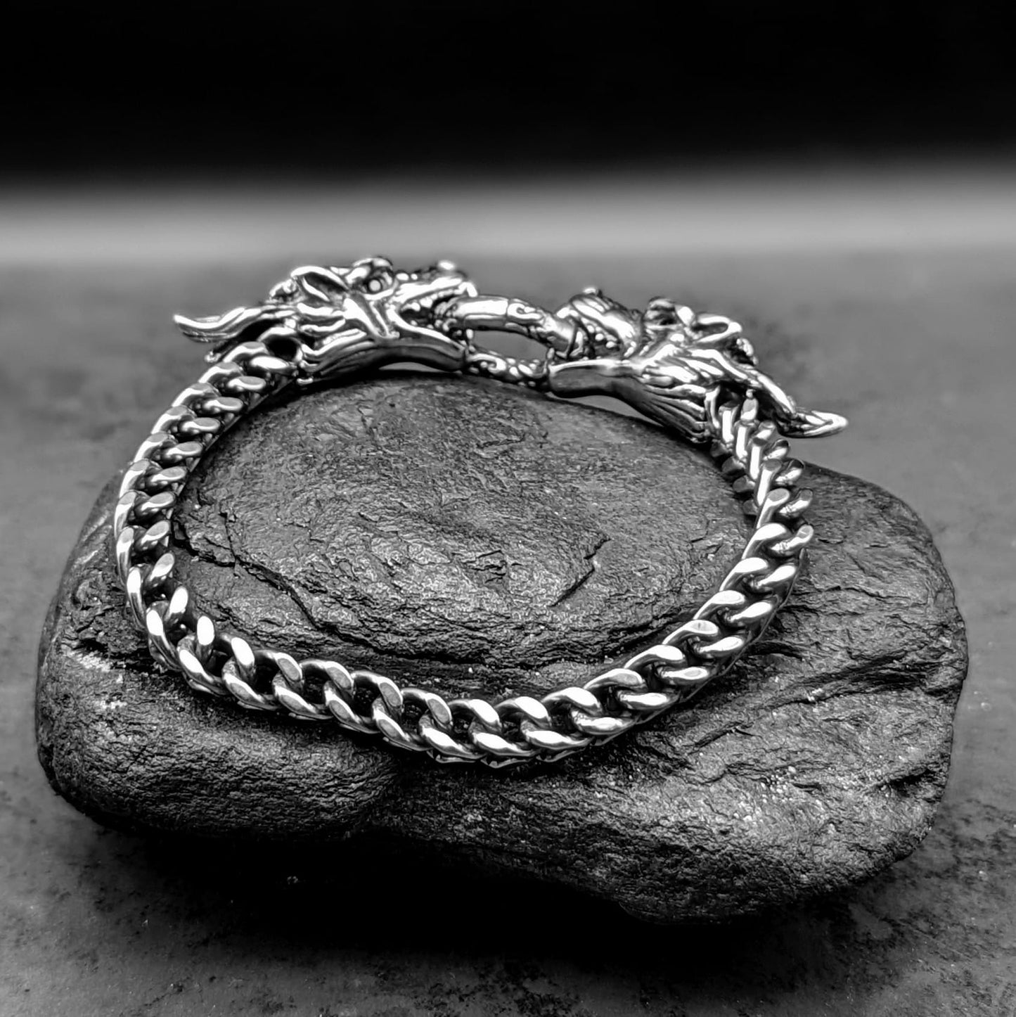 Double Dragon Snake Chain