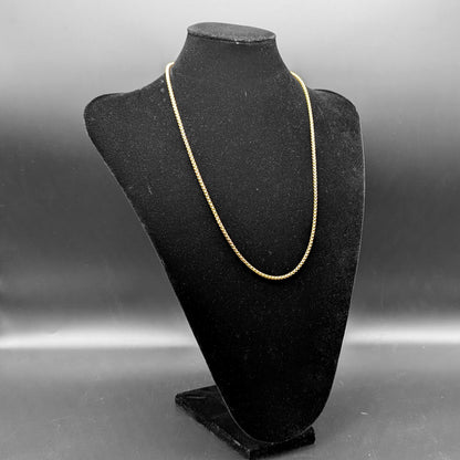 Extra Thin Gold Belcher