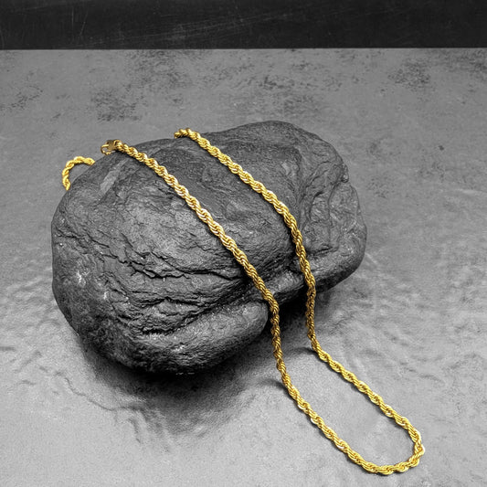 Thin Gold Rope Chain