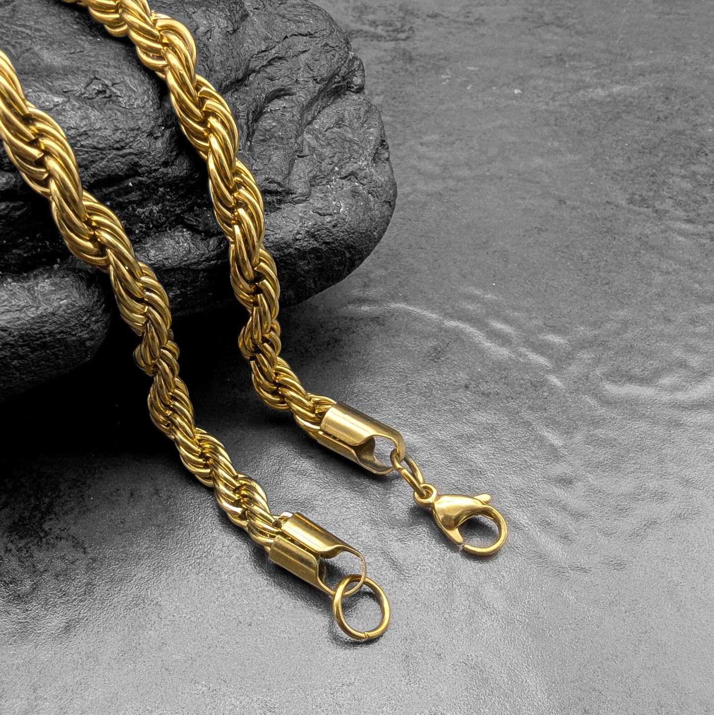Chunky Gold Rope Chain