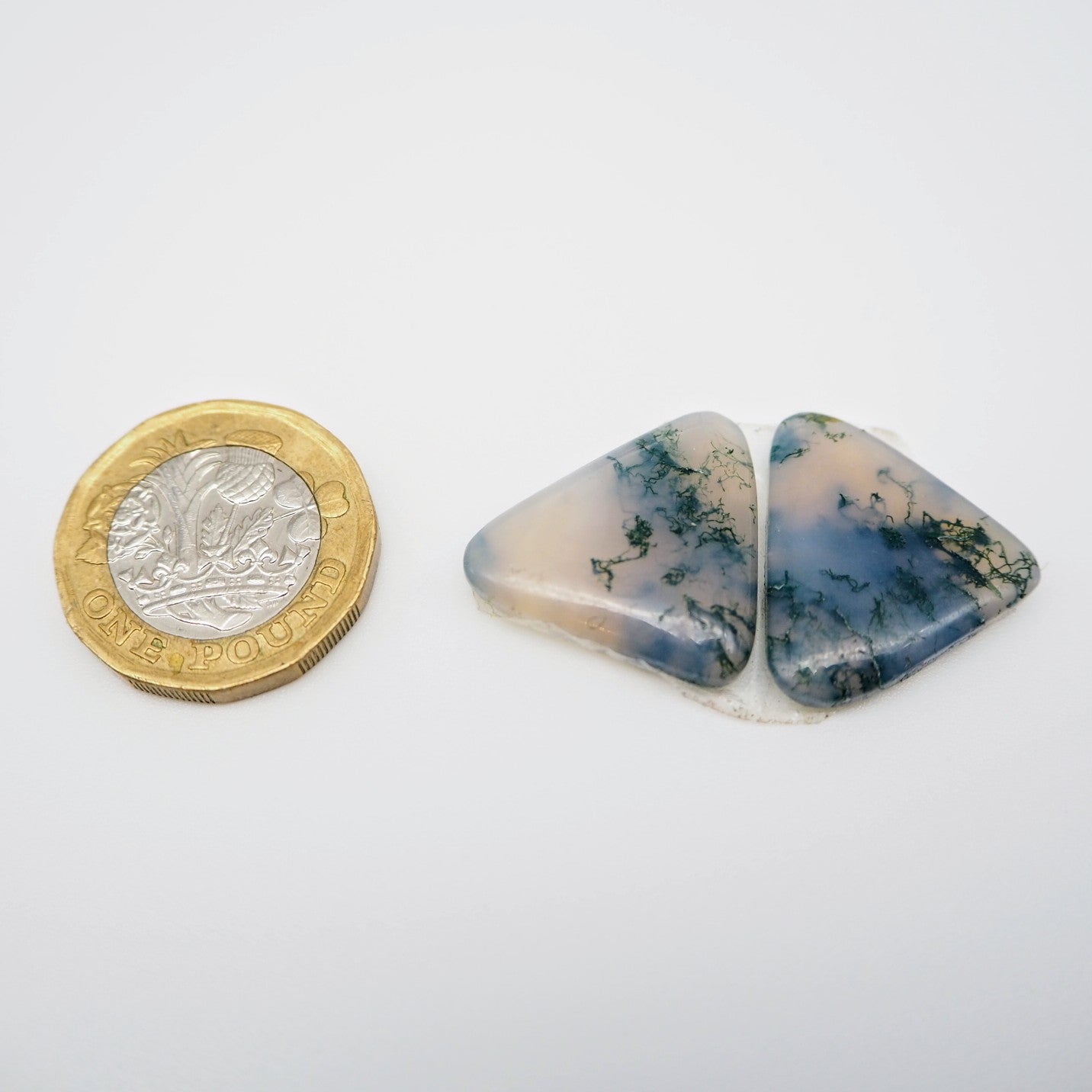 Moss Agate Pairs