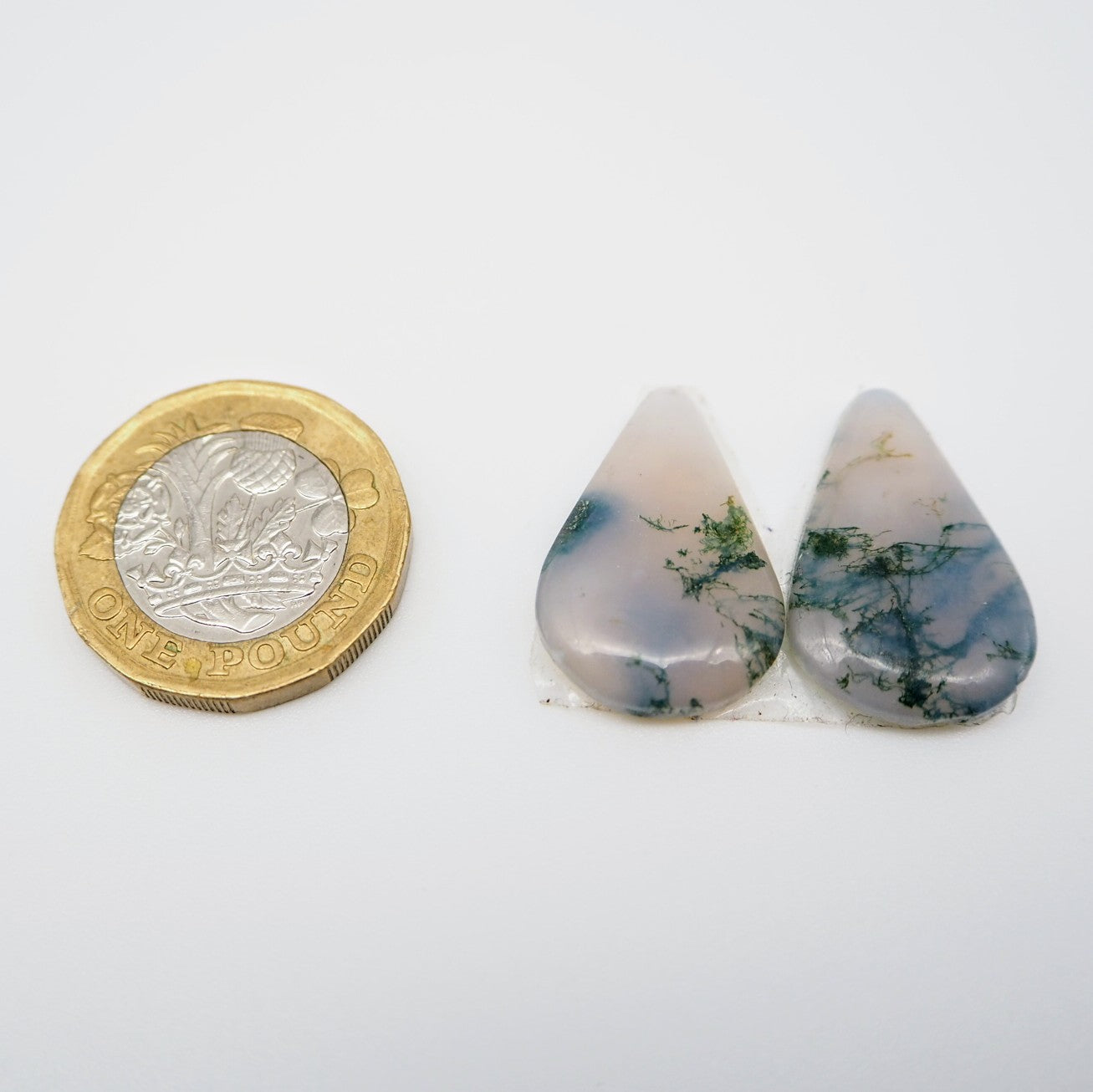 Moss Agate Pairs