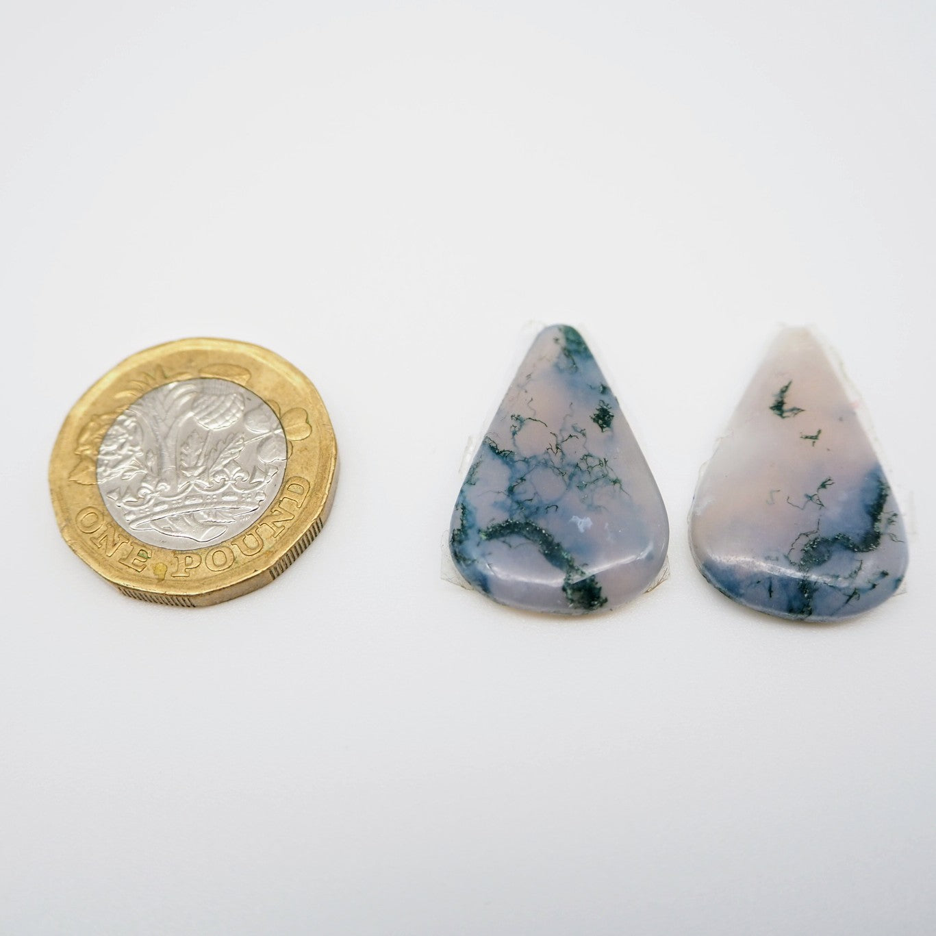 Moss Agate Pairs