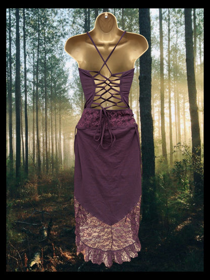 Fae Dress with Corset Waist & Adjustable Length