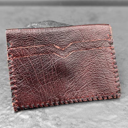 Burgundy Compact Wallet
