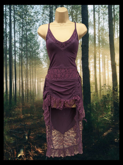 Fae Dress with Corset Waist & Adjustable Length