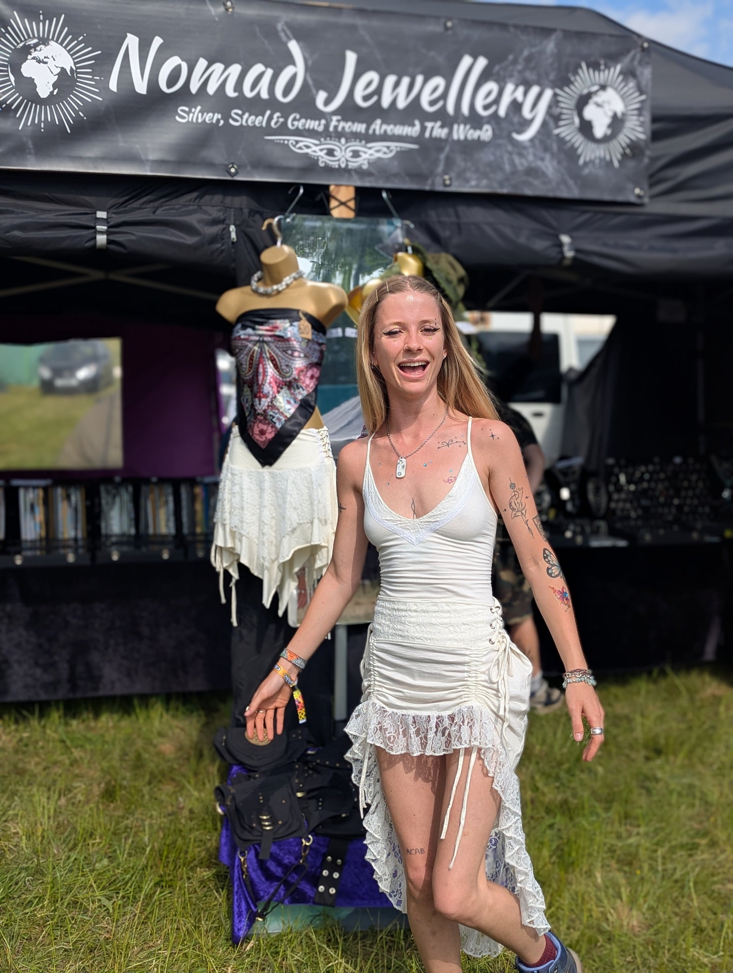 Fae Dress with Corset Waist & Adjustable Length