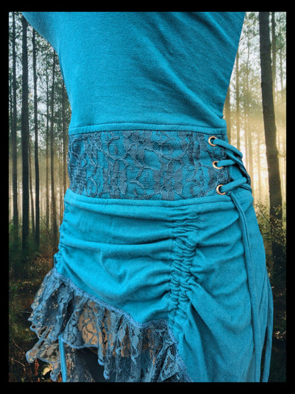 Fae Dress with Corset Waist & Adjustable Length