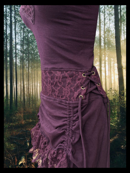 Fae Dress with Corset Waist & Adjustable Length