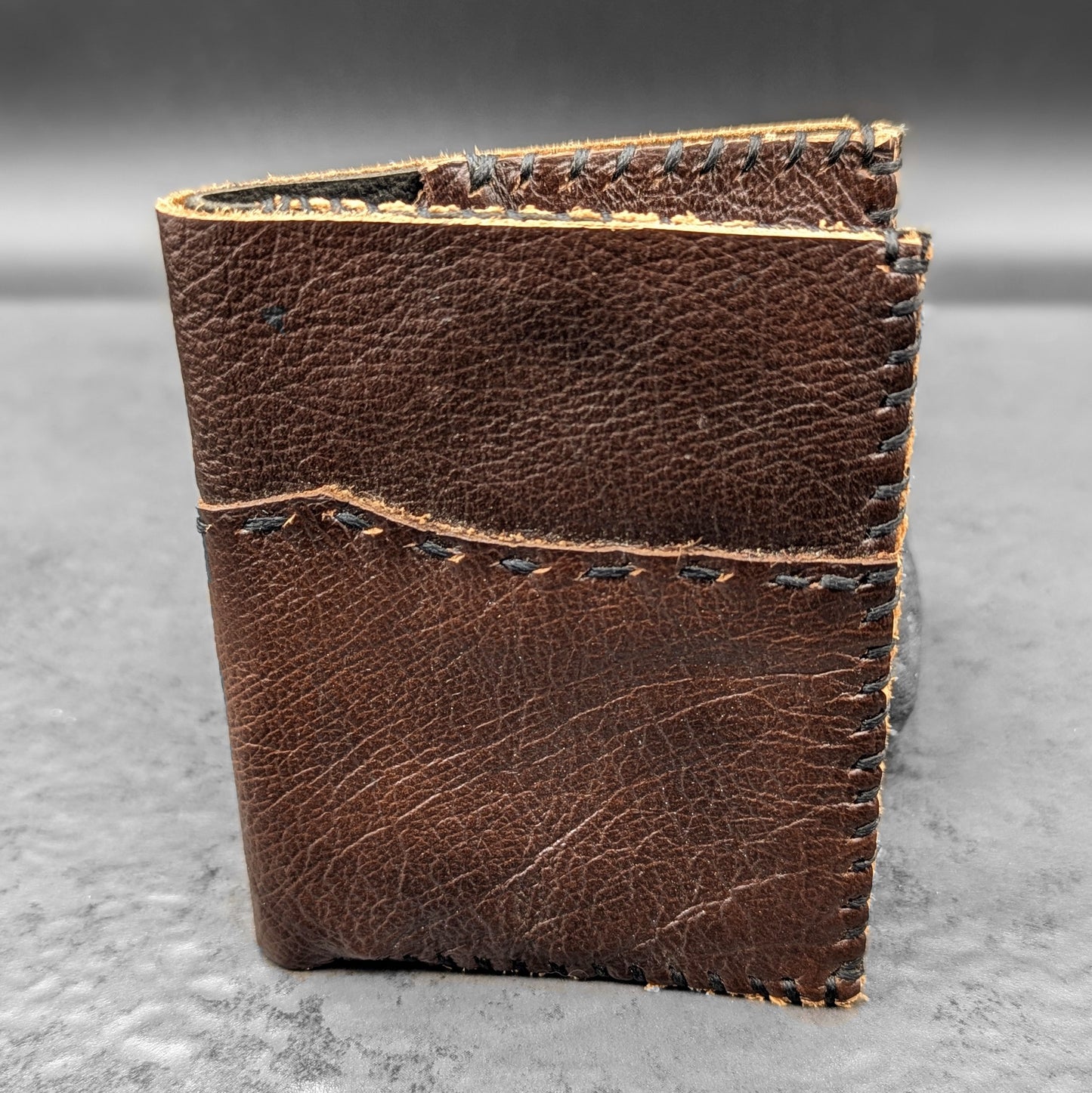 Brown Folding ID Wallet